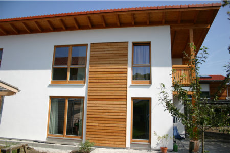 Holzhaus Neubau