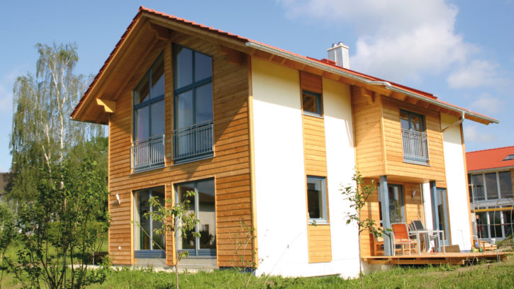 Einfamilien Holzhaus
