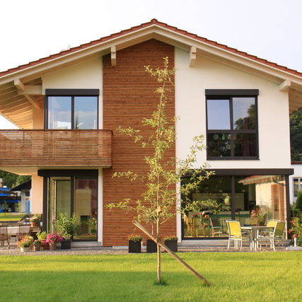 Massivholzhaus Fam. G. aus Nußdorf