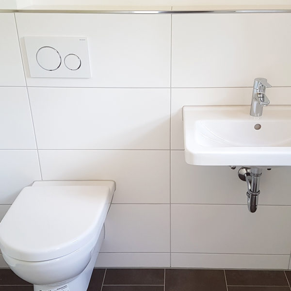 Innenausbau Bad Installationswand