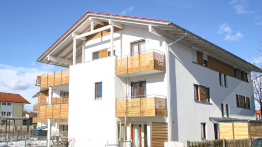 Reihenhaus in Holzbauweise